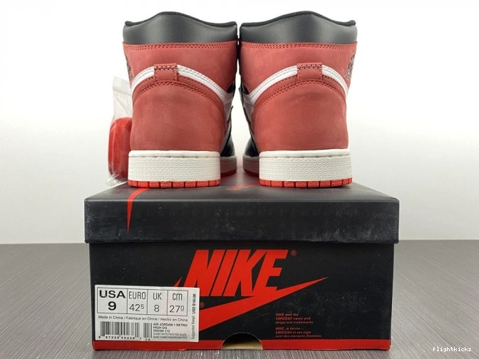 555088-112 Red' Retro High OG 'Track Jordan Air 1 0802
